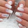 12 Sizes-24 Pcs Press On Nails D020