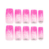 12 Sizes-24 Pcs Press On Nails JP2789