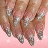 12 Sizes-24 Pcs Press On Nails C1291