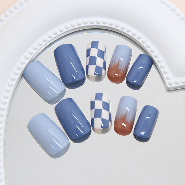 12 Sizes-24 PcsPress On Nails R964