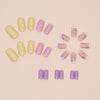 12 Sizes-24 Pcs Press On Nails W1588