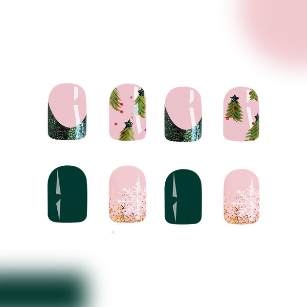 Christmas Press On Nails-2 Sets Mixed Pack (48PCS Total) C-mix-7