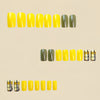 12 Sizes-24 Pcs Press On Nails Y454