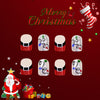 12 Sizes-24 Pcs Press On Nails C711
