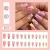 12 Sizes-24 Pcs Press On Nails W170