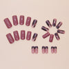 12 Sizes-24 Pcs Press On Nails W1824
