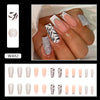 12 Sizes-24 Pcs Press On Nails W482