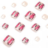 12 Sizes-24 Pcs Press On Nails JP1665