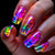 12 Sizes-24 Pcs Press On Nails Y1877