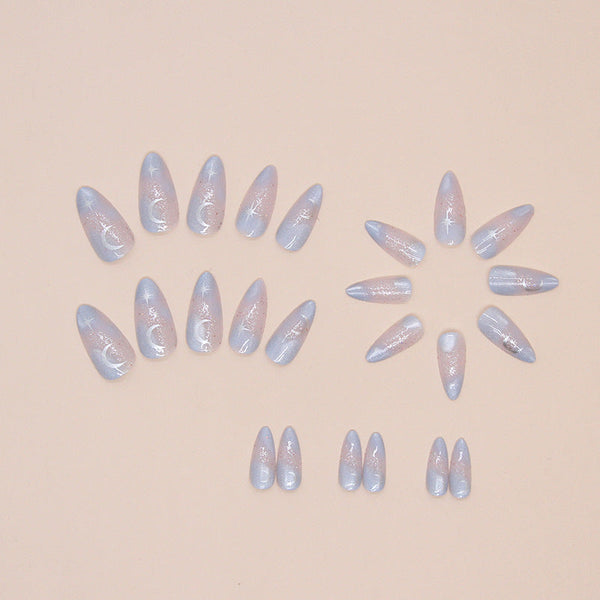 12 Sizes-24 PcsPress On Nails W1578