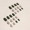12 Sizes-24 Pcs Press On Nails W885