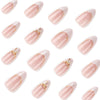 12 Sizes-24 Pcs Press On Nails JP3924