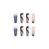 12 Sizes-24 Pcs Press On Nails Z385