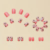 12 Sizes-24 Pcs Press On Nails Y097