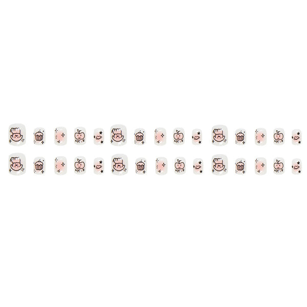 30 Pcs Press On Nails S006