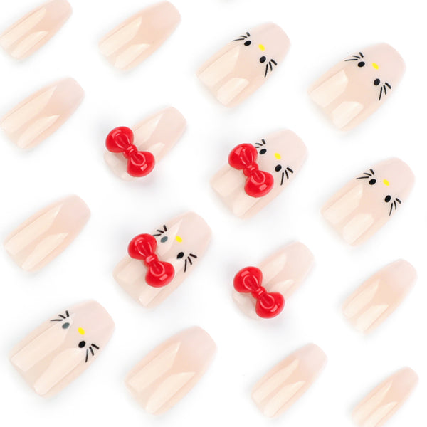 12 Sizes-24 Pcs Press On Nails JP3596