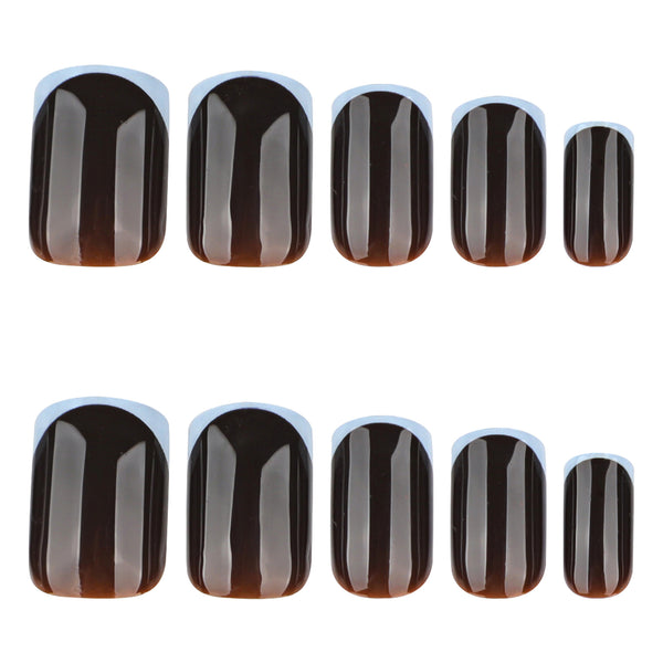 12 Sizes-24 Pcs Press On Nails JP4180