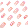 12 Sizes-24 Pcs Press On Nails JP1809
