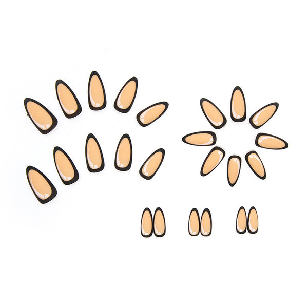12 Sizes-24 Pcs Press On Nails W252