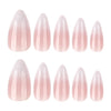 12 Sizes-24 Pcs Press On Nails JP3864