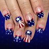 12 Sizes-24 Pcs Press On Nails C1745