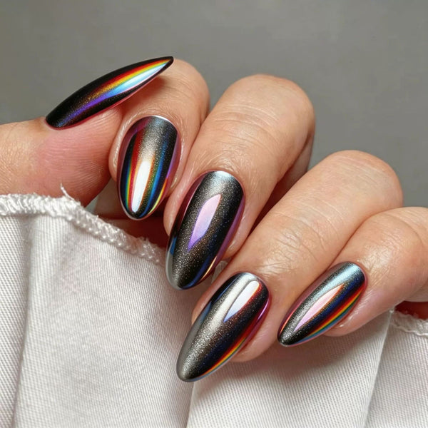 12 Sizes-24 Pcs Press On Nails Y2013