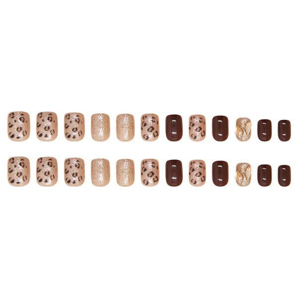 12 Sizes-24 Pcs Press On Nails Z946