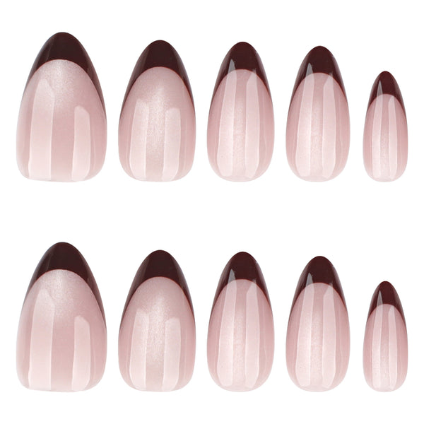 12 Sizes-24 Pcs Press On Nails JP4179