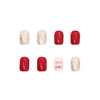 12 Sizes-24 Pcs Press On Nails R622