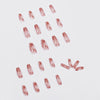 12 Sizes-24 Pcs Press On Nails JP1063