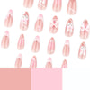 12 Sizes-24 Pcs Press On Nails JP4013