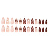 12 Sizes-24 Pcs Press On Nails Z958