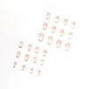 12 Sizes-24 Pcs Press On Nails JP1322