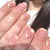 12 Sizes-24 Pcs Press On Nails W827