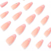 12 Sizes-24 Pcs Press On Nails JP1998