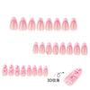 12 Sizes-24 Pcs Press On Nails JP3925