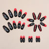 12 Sizes-24 Pcs Press On Nails R786