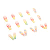 12 Sizes-24 Pcs Press On Nails Z381