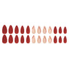 12 Sizes-24 Pcs Press On Nails Y161