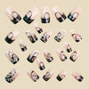 12 Sizes-24 Pcs Press On Nails Y1405
