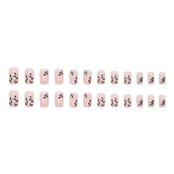 12 Sizes-24 Pcs Press On Nails W550