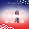 12 Sizes-24 Pcs Press On Nails C1753