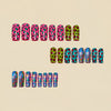 12 Sizes-24 Pcs Press On Nails Y1581