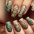 12 Sizes-24 Pcs Press On Nails Y962