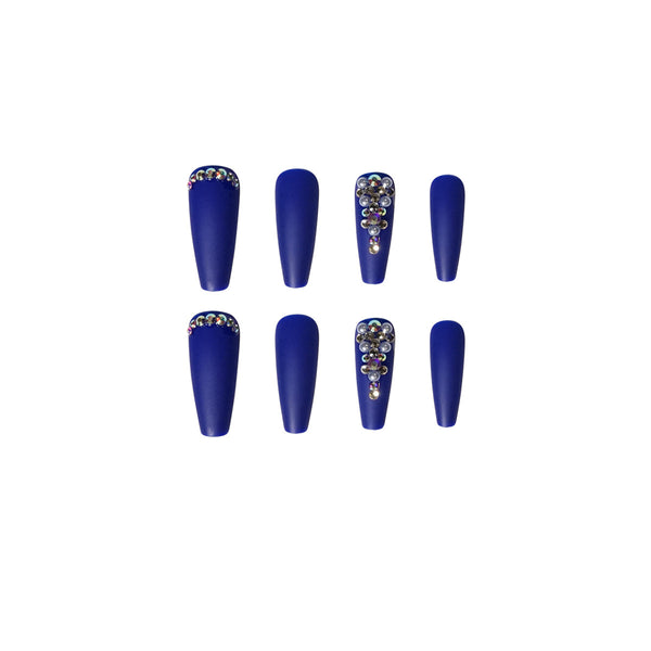 12 Sizes-24 Pcs Press On Nails JP1329