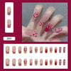 12 Sizes-24 Pcs Press On Nails Z082