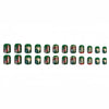 12 Sizes-24 Pcs Press On Nails Y060
