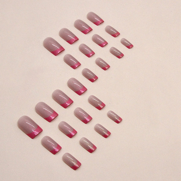 12 Sizes-24 Pcs Press On Nails W1270