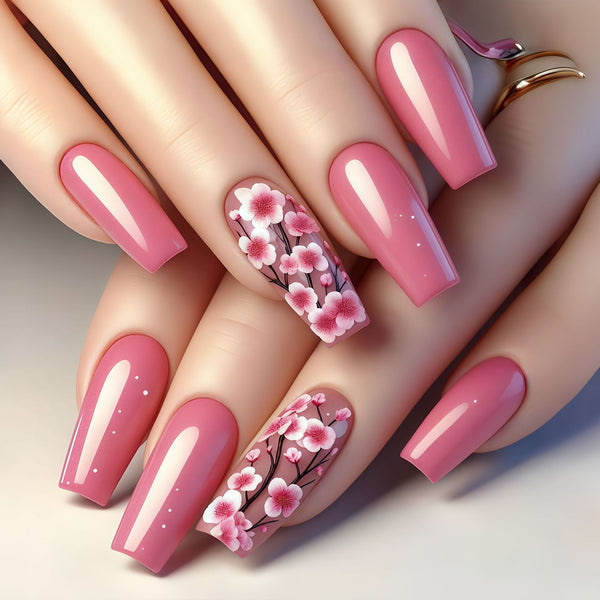 12 Sizes-24 Pcs Press On Nails Y587