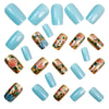 12 Sizes-24 Pcs Press On Nails Y1453
